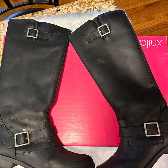 Target Xhilaration Leather Upper Boots size 9 - Picture 6 of 6